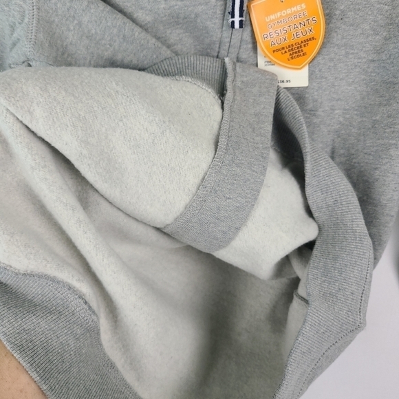 NEW Gymboree Jacket Kids Sz 10 Grey Zip Hooded SUPER SOFT MSRP $37 - Picture 4 of 6
